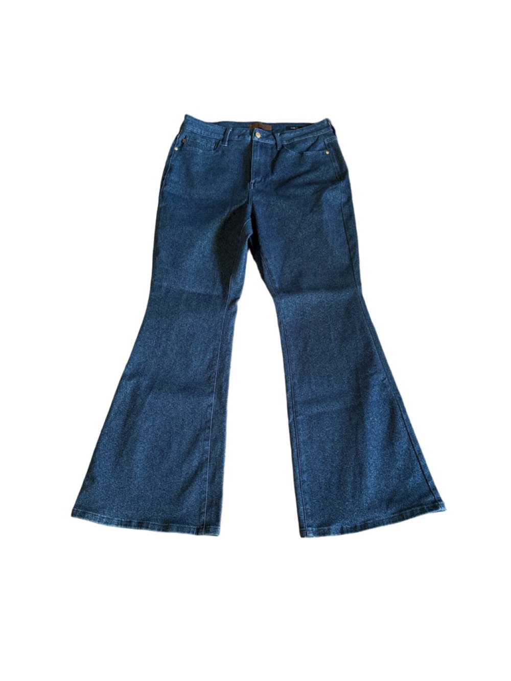 Judy Blue High Waist Sparkle Flare Jeans Size 16W - Picture 3 of 5